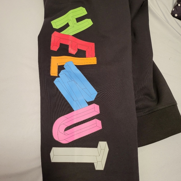 HELMUT LANG 3D Logo Print Sweatpants - Picture 4 of 8
